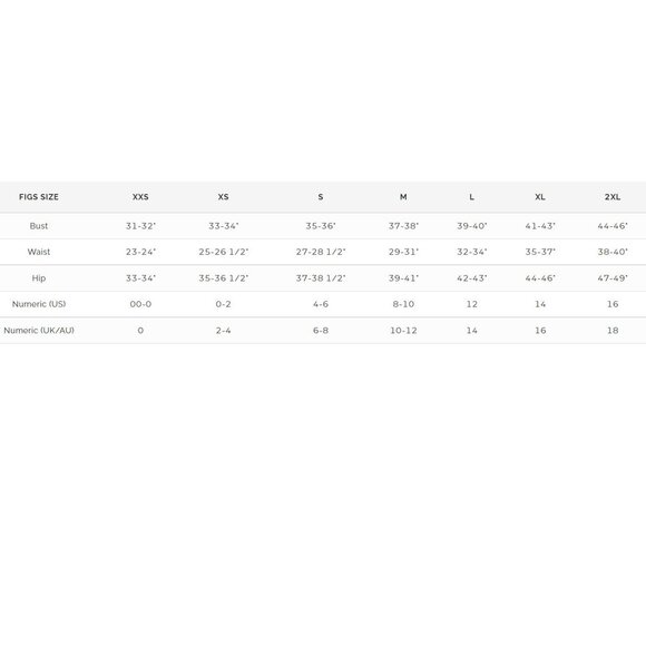 FIGS Short Sleeve Tee Small Size - Picture 7 of 8